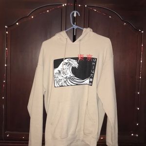 Artist Union Clothing Co. Beige colored hoodie